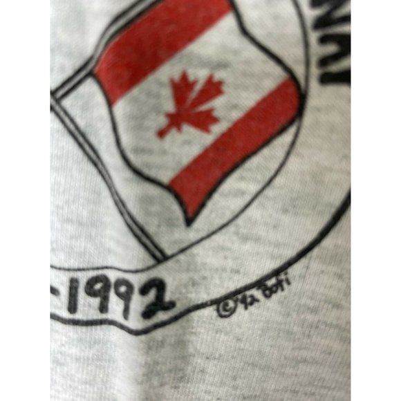 VTG 1990s Vintage Alaska Canadian HWY XL t-shirt - Picture 4 of 8